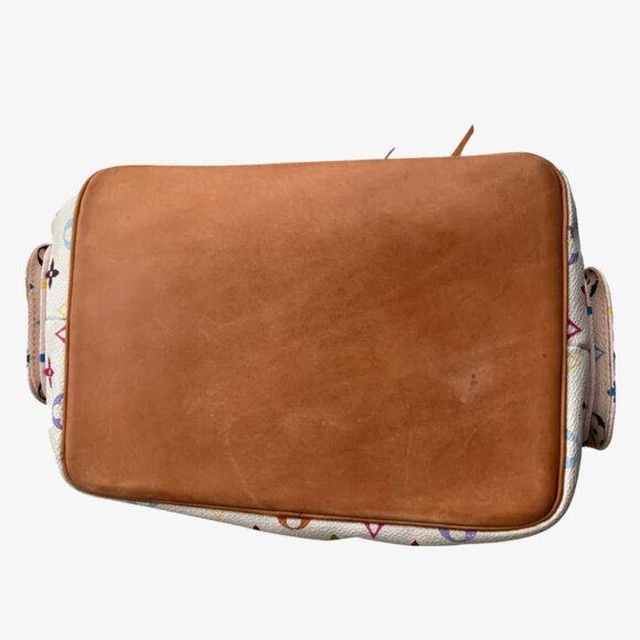 Louis Vuitton X Murakami White Monogram 2005 Vintage Noe Bag - Picture 6 of 9